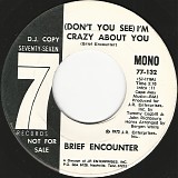 Brief Encounter - (Don't You See) I'm Crazy About You/(Don't You See) I'm Crazy About You (US Promo)