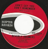 Beverly Bremers - Don't Say You Don't Remember/Get Smart Girl (Canada)