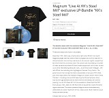 Magnum - Live At KK's Steel Mill (Live At KK's Steel Mill  Exclusive LP-Bundle Solid Baby Blue)