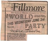 World Party - 1987.06.03 - Old Fillmore, San Francisco, CA