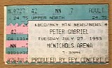 Peter Gabriel - 1993.07.27 - McNichols Arena, Denver, Colorado