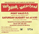Ozzy Osbourne - Stoke-on-Trent, Port Vale F.C., England