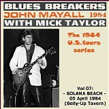 John Mayall Blues Breakers with Mick Taylor - Solana Beach, 05 April 1984